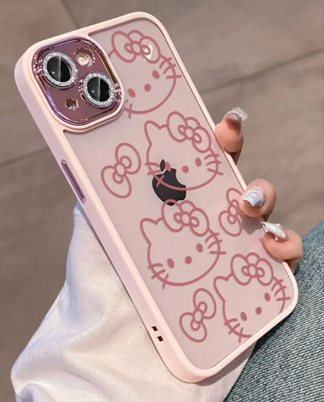 Images Hello Kitty, Hello Kitty Phone Case, Girly Phone Cases, Hello Kitty Accessories, Kawaii Phone Case, Iphone Obsession, Iphone Cases Cute, Pretty Iphone Cases, Hello Kitty Cartoon