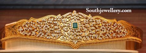 pachi work vaddanam Kids Gold Jewellery, Gold Vaddanam, Gold Waist Belt, Gold Jewellery India, Vaddanam Designs, Kids Gold Jewelry, Latest Jewellery Designs, Waist Jewelry, Bridal Jewelery