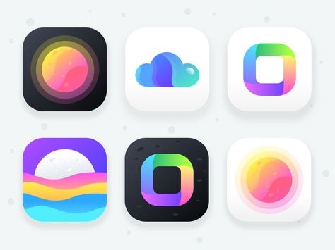 Unused App Icons (Collection 2) Launcher Icon, Music Designs, Logo Circle, App Logo, Icon Collection, 3d Logo, Screen Design, App Icon Design, Flat Icon