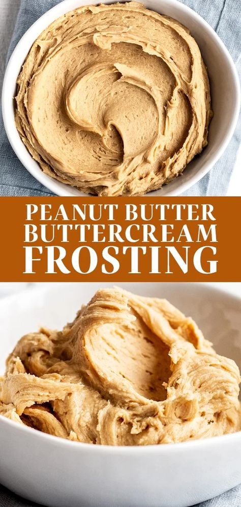 Peanut Butter Buttercream Frosting, Peanut Butter Frosting Recipe, Peanut Butter Buttercream, Peanut Butter Icing, Frosting Recipes Easy, Cake Frosting Recipe, Lost 100 Pounds, Quit Drinking, Peanut Butter Cake