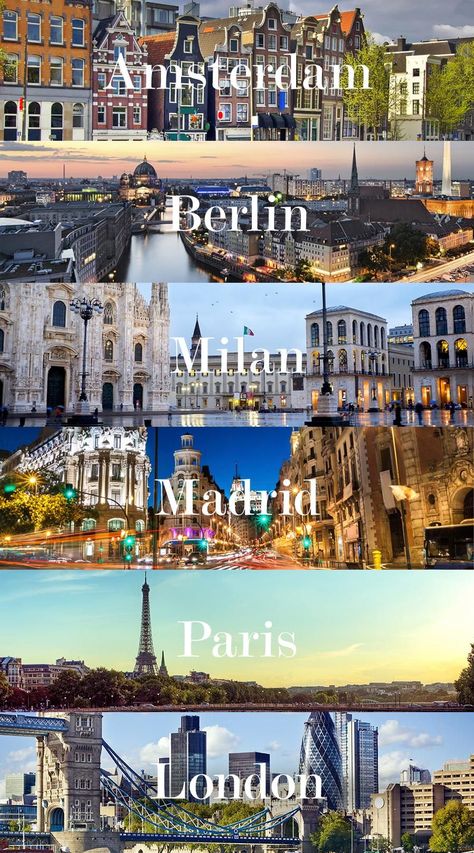 Travel Collage, Travel Infographic, Holiday Travel Destinations, Travel Picture Ideas, Top Places To Travel, Travel Inspiration Destinations, European Cities, Adventure Travel Explore, Dream Vacations Destinations