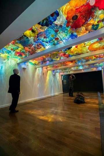 The Most Impressive Ceilings of All Time | Mozaico - Mozaico Blog Outdoor Interior, L'art Du Vitrail, زجاج ملون, Dale Chihuly, Chihuly, Wow Art, Gorgeous Glass, The Ceiling, Museum Of Fine Arts