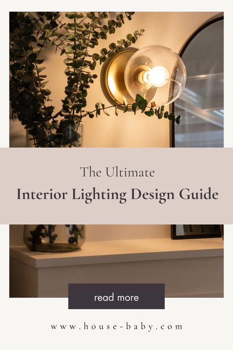 Lighting plays a critical role in interior design, influencing the ambiance, functionality, and aesthetics of a space. Here's a general guide and design tips on different types of light fixtures and how they can be used in various types of rooms. Lighting Types Interior Design, Types Of Lights Interiors, Lighting Throughout House, Small House Lighting Ideas, How To Pick Lighting For Your Home, How To Layer Lighting, Lighting In Open Floor Plan, Types Of Ceiling Lights, How To Choose Lighting For Your Home