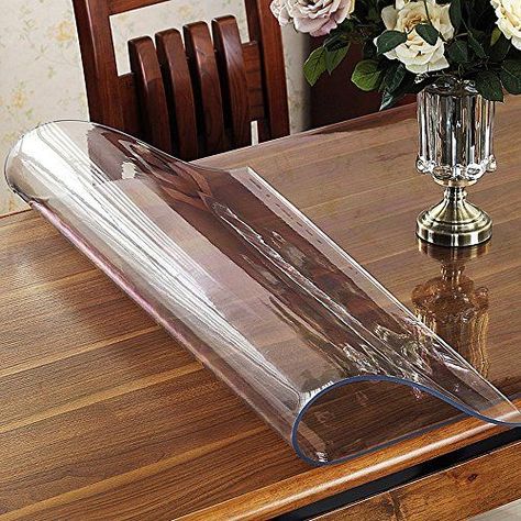 Countertop Covers, Table Top Covers, Clear Desk, Desk Cover, Pvc Table, Plastic Table Cover, Table Protector, Clear Table, Wood Dining Room