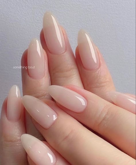 Natural Gel Nails, Cute Pink Nails, Gel Toe Nails, Nude Nail Designs, Short Square Nails, Oval Nails, Square Nails, Cute Acrylic Nails, Almond Nails