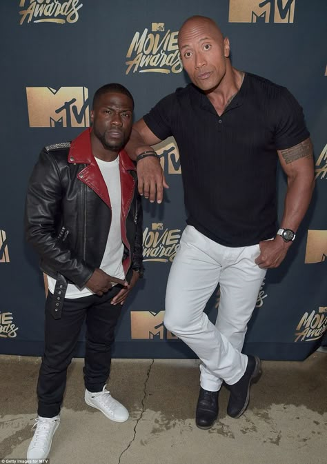 Kevin Hart And The Rock, Dwayne Johnson And Kevin Hart, The Rock And Kevin Hart, Kevin Hart Funny, Duo Day, Movie Duos, Iconic Duos, Famous Duos, Rock Dwayne Johnson