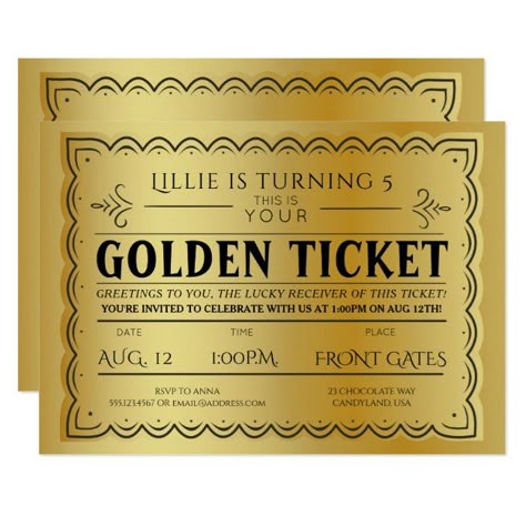 Golden Birthday Invitations, Golden Birthday Themes, Golden Birthday Ideas, Gold Theme Birthday, Golden Birthday Party, Golden Bday, Birthday Party Template, Golden Birthday Parties, Golden Party