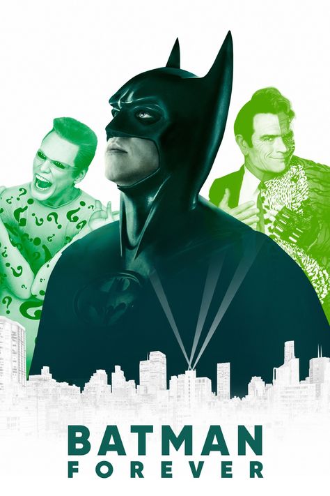 Batman Forever - 1995 Batman Forever Poster, Batman Forever, Poster Classic, Batman Wallpaper, Dump A Day, Tv Times, Comic Movies, World Pictures, Digital Art Girl