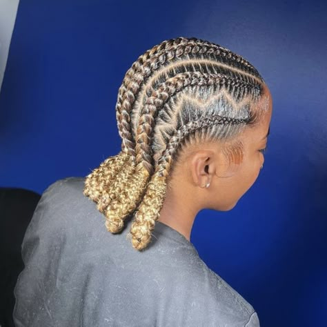 Plait Backs On Black Women, Stitch Braids Blonde, Short Stitch Braids, 4 Stitch Braids, Cornrows Natural Hair, Cornrows Hairstyles, Cornrows Braids For Black Women, Feed In Braids Hairstyles, Feed In Braids