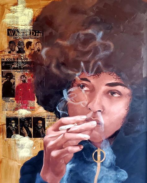 Thomas Williams on Instagram: “Happy birthday Angela Davis Wanted www.etsy.com/shop/ThomasWilliamsArtist #etsyseller #blackartist #oilpainting #etsyshop #etsy #artlife” Harlem Brownstone, Trap Art, Art Noir, Angela Davis, Black Art Painting, Afrocentric Art, Natural Art, Black Artwork, Wall Art Black