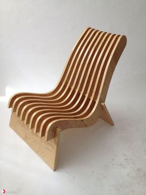 Amazing CNC Furniture Design Ideas - Engineering Discoveries Cnc Furniture Design, Cnc Furniture Plans, Cnc Furniture, Plywood Chair, Foldable Chairs, Vintage Industrial Furniture, Cnc Design, Plywood Furniture, Furniture Hacks