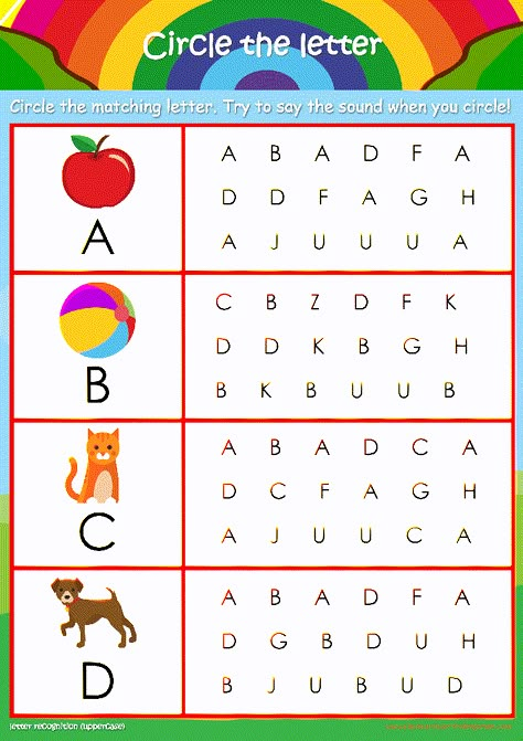 Uppercase Letter Recognition Activities, Letter Recognition Kindergarten Worksheets, Kg English Worksheets For Kids, Kg3 English Worksheets, Kg Worksheets For Kids English, Activities For Letter Recognition, How To Teach Alphabets To Kids, Worksheets For Alphabets, Kg 1 Worksheets English