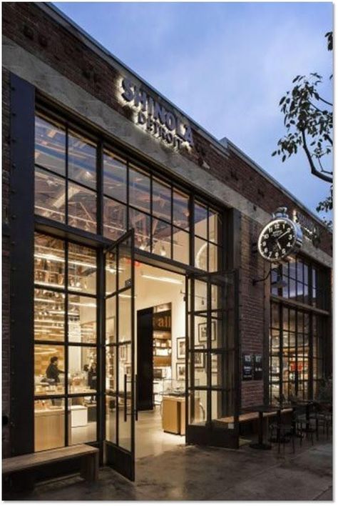 Coffee Shop Facade Design Store Fronts, Glass Facade Restaurant, Glass Shop Front Design, Restaurant Door Design, Modern Store Fronts, Store Front Design, Storefront Windows, Cafe Industrial, Restaurant Facade