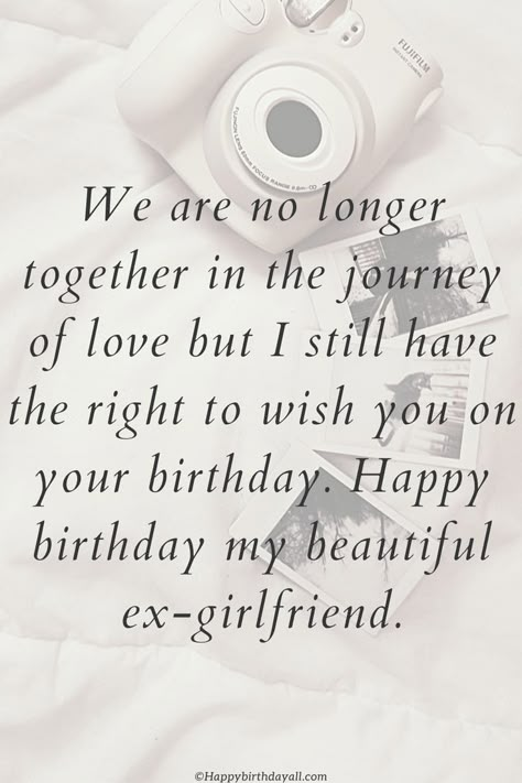 Wish your ex girlfriend happy birthday with the same love. Wishing Girlfriend Happy Birthday, Happy Birthday My Ex Love, Birthday Wish To My Ex Boyfriend, Happy Birthday Wishes Ex Boyfriend, Best Birthday Wishes For Ex Boyfriend, Ex Bf Birthday Wish, Birthday Wish For Ex Best Friend, How To Wish Birthday To Ex Boyfriend, Birthday Wishes For Ex Bf