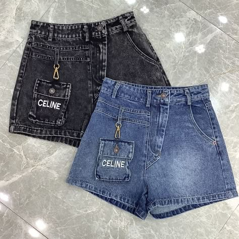 Kids Denim Pants, Fashion Week Inspiration, Girls Denim Shorts, Kids Frocks, Denim Pocket, Boys Denim, Girls Graphic Tee, Luxury Women Fashion, Crop Top Outfits