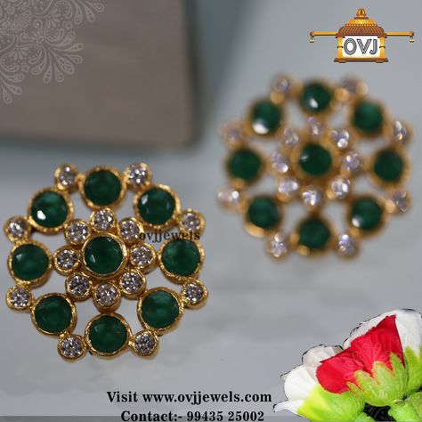 Gold Plated Silver Jewellery Indian Earrings, Stone Kammalu Gold, Stone Earrings Gold Indian, Gold Plated Silver Jewellery Indian, Stud Designs Gold, Black Stone Earrings Gold, Stones Earrings Gold, Earrings Gold Indian, Designer Earrings Studs