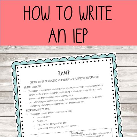 Iep Writing Cheat Sheet, Homeschool Iep, Sped Resource Classroom, Special Education Resource Teacher, Iep Writing, Special Education Writing, Resource Teacher, Summary Writing, Iep Meetings