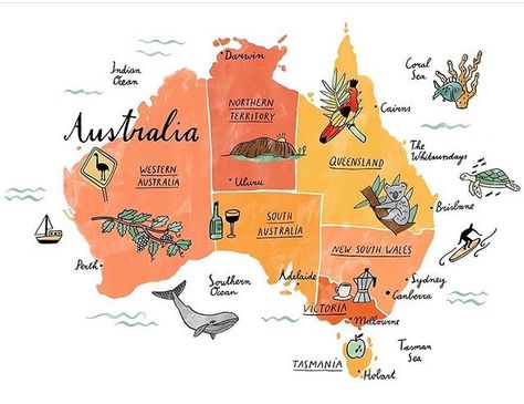 Australia Packing List, Waitrose Food, Happy Australia Day, Cairns Australia, Australia Travel Guide, Australian Travel, Australia Map, Gold Coast Australia, Visit Australia