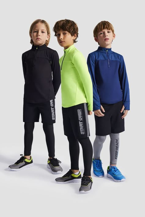 Activewear Moodboard, Boys Athletic Outfits, Kids Athleisure, Sports Wear Fashion, Kids Sportswear, Kids Tennis, Gym Outfit Men, Boy Activewear, Kids Activewear