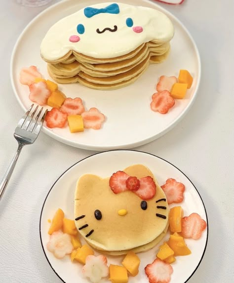 Soft Kawaii Fairy — kawaiibabeshop: 🌸 Kawaii Shop 🌸 Sanrio Food, Hello Kitty Food, Kawaii Dessert, Kitty Cafe, Kawaii Cooking, Cute Baking, Cute Snacks, Sanrio Stuff, Yummy Comfort Food