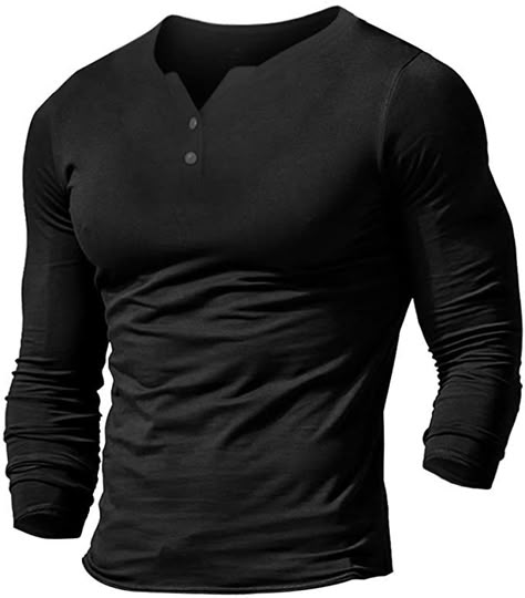 Sleeve Henleys, Muscle Alive, Activewear Styling, Modern Activewear, Mens Summer Casual, Running Shorts Men, Henley T Shirt, Mens Henley, Muscle T Shirts, Fashion Casual Outfits, Men Fashion Casual