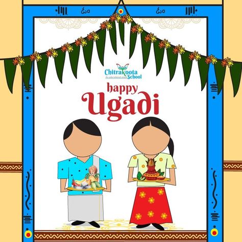 Chitrakoota School wishes everyone 𝗔 𝘃𝗲𝗿𝘆 𝗛𝗮𝗽𝗽𝘆 𝗨𝗴𝗮𝗱𝗶!!! #ChitrakootaSchool #Ugadi #NewYear #Newseason #Festival #Bevubella Ugadi Chart For School, Ugadi Decorations At School, Chart For School, Happy Ugadi, Door Decorations Classroom, Toddler Art, Art N Craft, Green House, School Board