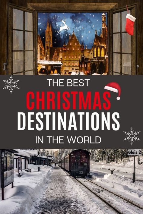 Best Christmas Destinations, Xmas Morning, Christmas Travel Destinations, Christmas Destinations, Christmas In Europe, Holiday Travel Destinations, Best Christmas Markets, Christmas Markets Europe, Christmas Town