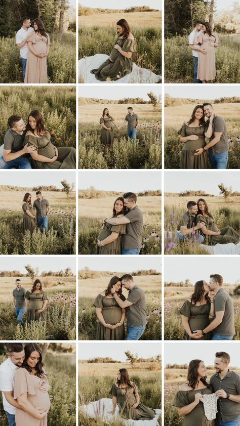 Outdoor Maternity Photos With Ultrasound, Maternity Outfits Couples, Fun Maternity Shoot Ideas Couple, Twin Maternity Photoshoot, Rainy Day Maternity Photoshoot, Maternity Photography Poses With Family, Maternity Photography Park, Pregnancy Outdoor Photoshoot, Twin Pregnancy Photoshoot