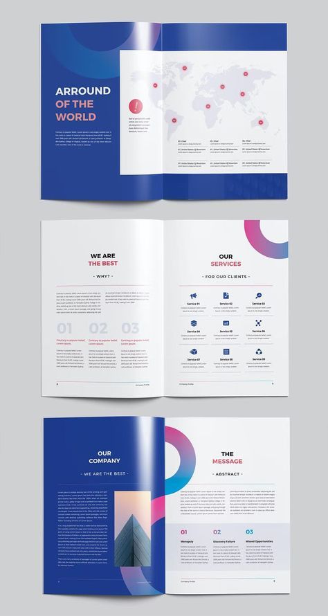 Company Profile Brochure Design Template INDD, IDML Booklet Design Layout, Print Design Brochure, Organizational Chart Design, Company Brochure Design, Company Profile Design Templates, Digital Brochure, Company Profile Brochure, Catalog Design Layout, Catalog Ideas