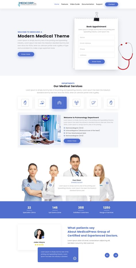 Check out this @Behance project: "medical care landing page" https://www.behance.net/gallery/80354999/medical-care-landing-page Dentist Landing Page, Medical Website Design Landing Pages, Healthcare Landing Page, Medical Landing Page, Ecommerce Landing Page, Webpage Design Layout, Hospital Website, Healthcare Website, Medical Website