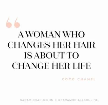 Ho, Ho, HAIR! Change Hair Quotes, Fashion Quotes Motivation, Fitness Inspo Quotes, New Hair Quotes, Fashion Quotes Coco Chanel, Quotes Lost, Hair Captions, Hair Salon Quotes, Citation Nature