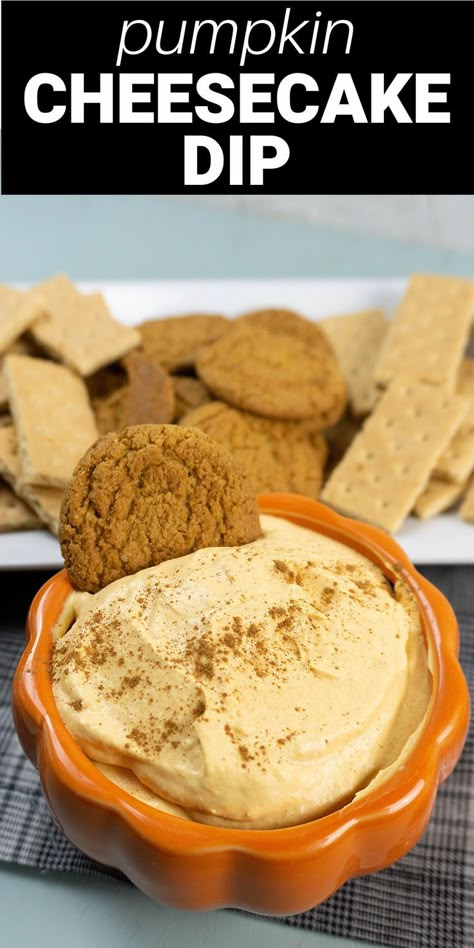 Turtle Lasagna, Pumpkin Cheesecake Dip Recipe, Pumpkin Pie Cheesecake Dip, Easy Pumpkin Cheesecake, Pumpkin Cheesecake Dip, Cheesecake Dip Recipe, Pumpkin Pie Dip, Sweet Appetizer, Heavenly Recipes