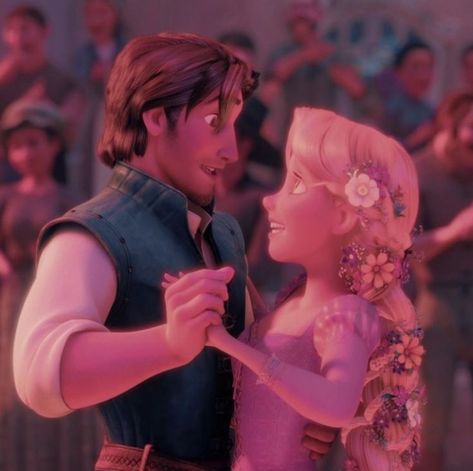 Disney Princess And Princes Couple, Tangled Widget, Disney Rapunzel Aesthetic, Disney Core, Rapunzel Aesthetic, Tangled Aesthetic, Disney Romance, Rapunzel And Flynn, Rapunzel And Eugene