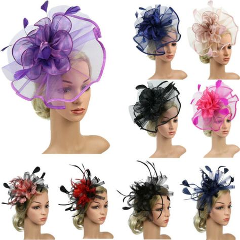 Kentucky Derby Dress, Wedding Frocks, Aliexpress Hair, Fascinator Wedding, Derby Dress, Hat Wedding, Feather Wedding, Wedding Church, Fascinator Headband