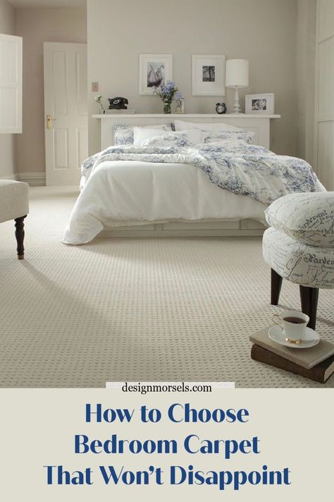 bedroom carpet White Bedroom Carpet Ideas, Carpet Upstairs Hallway, Best Carpet For Bedrooms Modern, Neutral Bedroom Carpet Colors, Neutral Bedroom With Carpet, Best Living Room Carpet, Minimalist Carpet Bedroom, Ivory Carpet Bedroom, Bedroom Carpets Natural