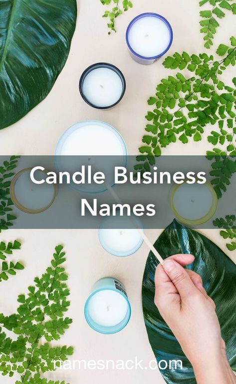 Names Of Candles, Candle Page Name Ideas, Candle Bussines Names, Aesthetic Names For Candle Business, Name Candles, Candle Business Names Ideas Homemade, Scented Candles Business Name Ideas, Candle Shop Name Ideas, Candles Business Ideas