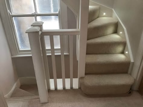 Gallery of our work | Touchstone Lofts Loft Bedroom Stairs, Loft Conversion Staircase, Attic Conversion Stairs, Attic Room Stairs, Stairs To Loft Conversion, Small Loft Conversion Bedroom, Stairs To Attic Conversion, Loft Conversion Uk, Attic Stairs Ideas