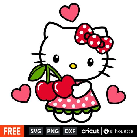 Download this 🔥 FREE SVG 🔥 and spread some Joy by hitting that like button! ❤️ Get it here: @ovalerysvg On the FREE SVG FILES page… | Instagram Bouquet Toppers, Hello Kitty Cherry, Pink Wallpaper Hello Kitty, Cat Brain, Bouquet Images, Kawaii Penguin, Grinch Christmas Tree, Cartoon Drawings Disney, Eternal Rose