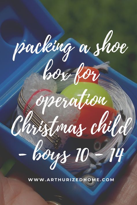 We want to boost the Operation Christmas Child collection stats for boys aged 10-14! I'm sharing the things we're packing for this fun age group on the blog. Operation Christmas Child Fishing Kit, Operation Christmas Child Box Ideas 10-14 Boys, Operation Christmas Child Display Ideas, Operation Christmas Child Crafts, Operation Christmas Child Box Ideas, Christmas Child Shoebox Ideas, Handmade Kids Gifts, Teen Boxing, Christmas Shoebox