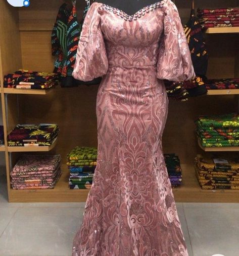 African Party dress, Asoebi dress Reception dress , Lace Party dress in 2022 | African party dresses, Latest african fashion dresses, Lace gown styles Unique Lace Styles, Unique Asoebi Lace Styles, Simple Owambe Lace Styles, Simple Asoebi Styles Lace, Lace Dress Styles For Weddings, Simple Lace Styles, Simple Lace Gown, Model Dress Brokat Modern, Reception Dress Lace