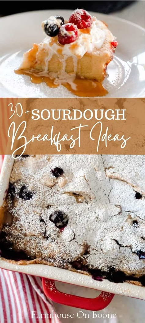 Farmhouse On Boone Breakfast, Sourdough Pancakes With Active Starter, Sourdough Starter Breakfast, Overnight Sourdough Breakfast Recipes, Sourdough Pankaces, Farmhouse On Boone Sourdough Bread, Farmhouse On Boone Sourdough Recipes, Sourdough Breakfast Cake, Sour Dough Breakfast Recipes