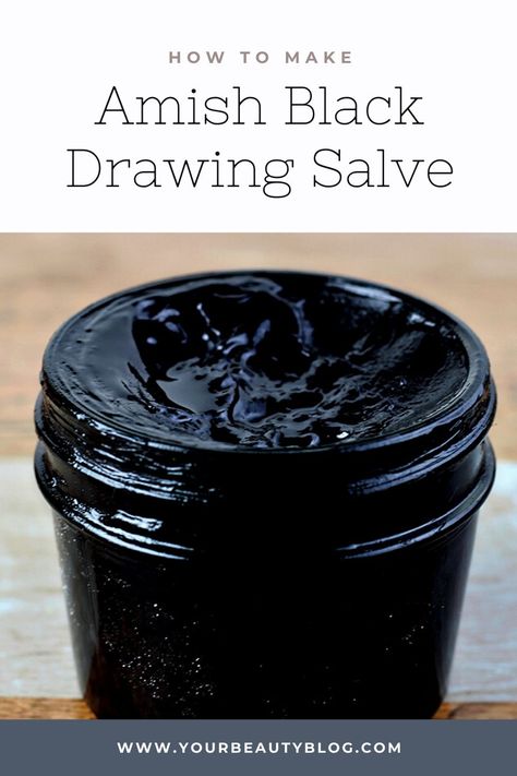 Drawing Salve Recipe, Black Drawing Salve, Healing Salve Recipe, Drawing Salve, Diy Herbal Remedies, Herbal Remedies Recipes, Salve Recipes, Black Drawing, Herbal Salves