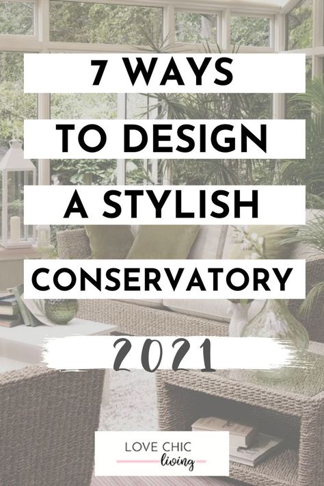 Cool Conservatory Ideas, Conservatory Design Ideas, Conservatory Decor Small Cosy, Modern Conservatory Ideas Interior, Conservatory Flooring Ideas, Cosy Conservatory Ideas Sunrooms, Conservatory Curtain Ideas, Conservatory Decor Cosy, Small Conservatory Ideas Interior Design