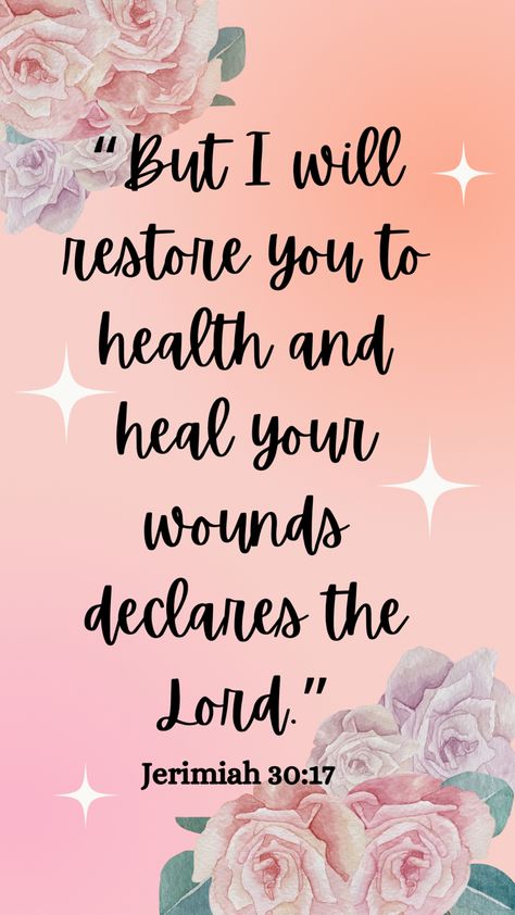 God And Recovery Quotes, Heal My Body Lord, Scriptures Of Healing Faith, Healing And Restoration Quotes, Faith Healing Quotes, Faith And Healing Quotes, God Will Heal Me Quotes, Prayer Quotes For Healing, Blessings For Good Health