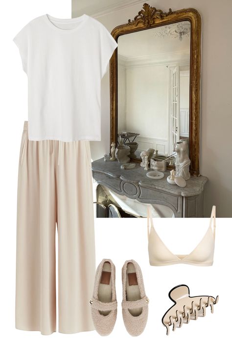 How To Look Elegant At Home Chic Home Outfit, Classy At Home Outfits, Lounge Clothes Aesthetic, Elegant Home Outfit, Loungewear Elegant, Classy Loungewear Outfit, Vacay Lookbook, Home Look Outfit, Summer Lounge Outfit