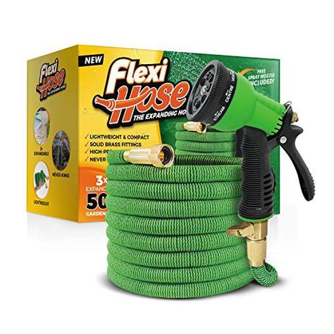 20 Garden Hoses for Hydrated Lawn - Easiest Ways to Water Your Yard Sprinkler Hose, Home Curb Appeal, Container Gardening Ideas, Planting Tips, Garden Hoses, Hose Nozzle, Registry Ideas, Car Washing, Fitness Competition