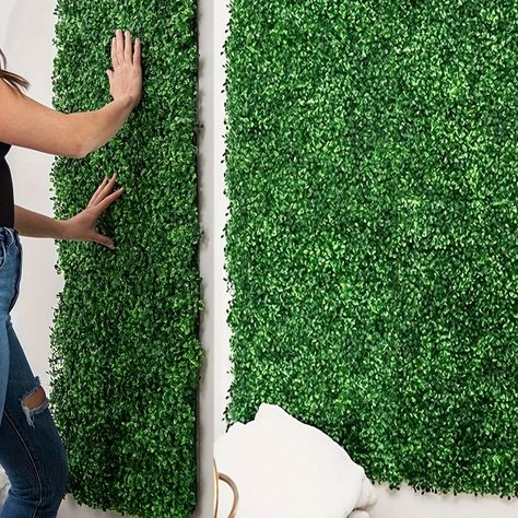 Faster shipping. Better service Greenery Wall Decor, Artificial Grass Wall, Boxwood Hedge, Artificial Plant Wall, Grass Wall, Artificial Plants Outdoor, Artificial Boxwood, Privacy Screen Outdoor, Outdoor Privacy