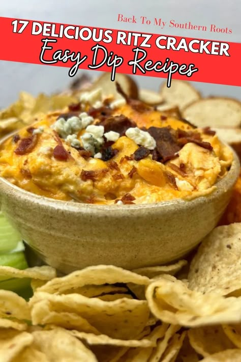 Dip For Ritz Crackers Simple, Dips To Eat With Ritz Crackers, Appetizer Recipes Using Ritz Crackers, Ritz Cracker Dips Easy Recipes, Ritz Cracker Nachos, Dips That Go With Ritz Crackers, Ritz Cracker Dips, Club Cracker Appetizers, Ritz Party Cracker Sandwiches