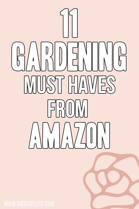 gardening must haves off amazon Amazon Garden Decor, Garden Gadgets Products, Must Have Garden Tools, Amazon Garden Must Haves, Amazon Garden Products, Amazon Plant Must Haves, Gardening Must Haves, Garden Tools Products, Gardening Necessities