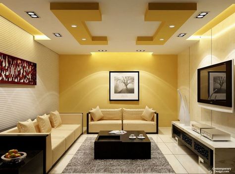 Colour Combination For Hall, Ceiling Colour, Hall Colour, Rectangular Living Rooms, Gypsum Ceiling Design, Room Color Combination, Wall Color Combination, Bedroom Color Combination, Modern Kids Room